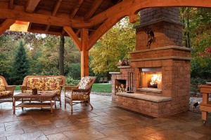 outdoor fireplace 3